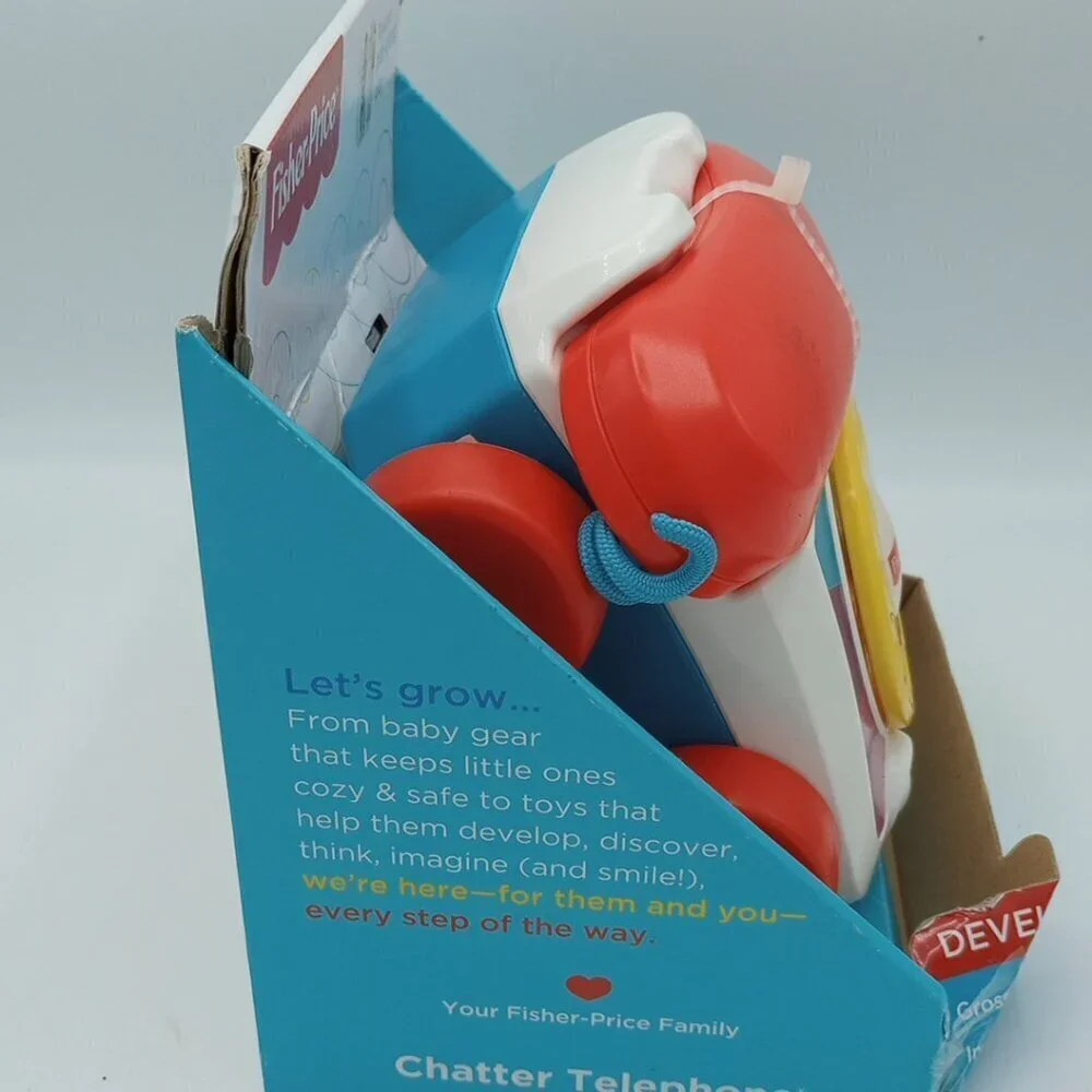 Fisher Price Pull Along Chatter Telephone - 12 Months+